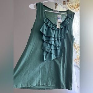 NWT Women’s tank by Vintage Suzie, color Dry Sage, Sz- XL